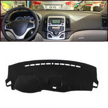 SJ Luxurious Soft Custom Fit Anti-Slip Car Inner Auto Dashboard Cover Pad Sun Shade Dash Mat For HYUNDAI I30 2010-2015 2016 2017 2024 - buy cheap