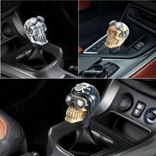 Universal Car Gear Shift Knobs Skull Head Gear Manual Transmission Gear Shift Knob Shifter Lever Car Modified Manual Gear Head 2024 - buy cheap