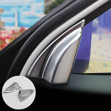 Para mazda CX-5 cx5 2013 2014 2015 2016 abs chrome acessórios do carro interior um-pilar alto-falante chifre anel capa guarnição estilo do carro 2024 - compre barato