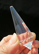 5 A + + the best!!!!!Double-sided natural transparent quartz crystal pendant point 2024 - buy cheap