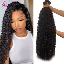 Alianna Water Wave Bundles 1/3 Pcs Peruvian Hair Bundles 30 Inch Bundles Remy Hair Extension Top Quality Human Hair Bundles 2024 - buy cheap