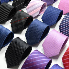 67 Styles Men's Ties Solid Color Stripe Flower Floral 8cm Jacquard Necktie Accessories Daily Wear Cravat Wedding Party Gift 2024 - buy cheap