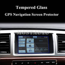 Protetor de tela para smartphone, vidro temperado, navegação gps, para jaguar xf 2014-2019, 1 peça, acessórios automotivos, decoração de interiores 2024 - compre barato