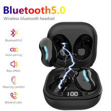 Mini auriculares inalámbricos con Bluetooth, dispositivo Invisible con cancelación de ruido, estéreo, manos libres, deportivos, TWS, con micrófono 2024 - compra barato