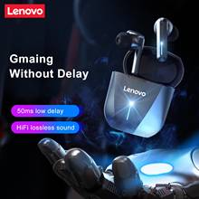 TWS-наушники Lenovo XG01, беспроводные Bluetooth 5,0, hi-fi звук, Микронаушники со светодиодной подсветкой 2024 - купить недорого