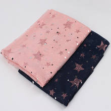 JOJO BOWS 95*145cm 1pc Gauze Mesh Cloth Fabric Sheets Big Stars Decoration Patches Handmade Clothes Materials DIY Craft Supplies 2024 - buy cheap