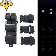 Juego de interruptores de ventanilla única para Toyota RAV4 RAV 4 2019 2020, iluminación de fondo, conducción izquierda, alta calidad 2024 - compra barato