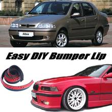 Бампер для губ Fiat Albea / Siena 2002 ~ 2012, передний спойлер, юбка для тюнинга/комплект кузова/лента 2024 - купить недорого