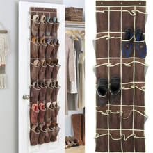 24 Pocket Shoe Space Door Hanging Organizer Rack Wall Bag Storage Closet Holder Storage Organizer 2024 - buy cheap