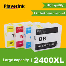 Plavetink-cartucho para impressora, cartuchos para impressora canon pgi 2400 xl, trabalho para maxify ib4040 ib4140 mb5040 mb5140 2024 - compre barato