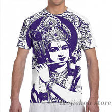 LORD KRISHNA men T-Shirt women all over print fashion girl t shirt boy tops tees Short Sleeve tshirts 2024 - buy cheap