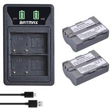 2Pcs 1800mAh EN-EL3e EN EL3e ENEL3e Camera Battery Bateria + Built-in USB LED Charger for Nikon D30 D50 D70 D70S D90 D80 D100 2024 - buy cheap
