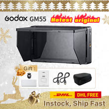 Godox-monitor de vídeo 4K GM55 de 5,5 pulgadas para cámara DSLR, en vivo, Youtube, Tiktok 2024 - compra barato
