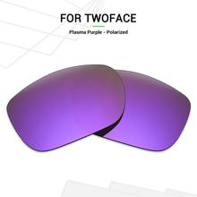 Mryok óculos de sol lentes de troca, óculos de sol oakley twoface polarizados e roxo 2024 - compre barato