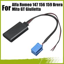 For Alfa Romeo 147 156 159 Brera Mito GT Giulietta 8Pin Bluetooth Audio Adapter Interface Radio bluetooth AUX Wiring 2024 - buy cheap