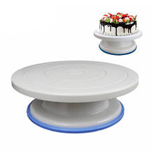 27 см силиконовый поворотный стол для торта вращающийся инструмент для украшения торта поворотный стол противоскользящая круглая подставка для торта поворотный стол приспособления для выпечки 2024 - купить недорого