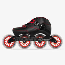 100% Оригинальные роликовые коньки Bont Enduro 3PT Speed, нагреваемые ботинки из углеродного волокна 4*90/100/110 мм, элементные колеса, патины для катания на коньках 2024 - купить недорого