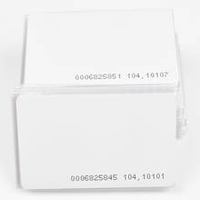 10pcs RFID Cards 125KHz EM4100 TK4100 Smart Card Proximity RFID Tag for Access control 2024 - buy cheap