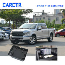 CARCTR F150 Car Center Console Storage Box Organizer Tray For Ford 2015 2016 2017 2018 2019 2020 Car Organizer Accessories 2024 - buy cheap