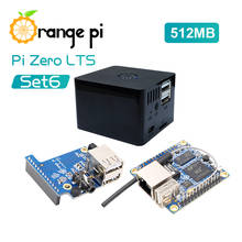 Orange PI Zero LTS 512MB+Expansion Board+Black Case, Run Android 4.4, Ubuntu, Debian Image 2024 - buy cheap