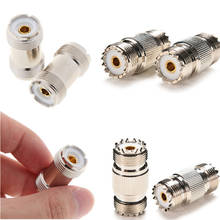 SO-239 PL259 UHF Female To Female RF Coax Cable Adapter Connector UHFKK M SO239 Coaxial Adapter Connector 1pc 2024 - buy cheap