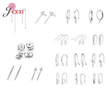 Big Discount Package Selling Earring Findings For DIY Jewelry 925 Sterling Silver Earring Findings New Trendy Wholesale Price 2024 - buy cheap