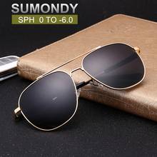 SUMONDY Myopia Sunglasses Glasses SPH 0 -0.5 -1 -1.5 -2 -2.5 -3 -3.5 -4 -4.5 -5 -5.5 -6 Men Women Nearsighted Spectacles UF81 2024 - buy cheap