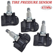 Sensor/sistema de aviso de pressão de pneus para nissan qashqai tiida x-trail, renault mês com 4 peças, 433mhz, 407003vu9a 2024 - compre barato