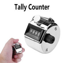 Digits finger counter hand manual tally clicker counter handheld Stainless Desk & Hand Held golf row click Tally Counter 2024 - buy cheap