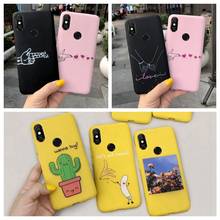 Funda de silicona para Xiaomi Redmi Note 6 Pro, carcasa suave de TPU para Redmi Note 6 Pro, parachoques bonito 2024 - compra barato