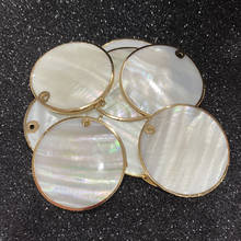 Fashion Shell Pendant Natural Mother of Pearl Shell Charms Pendants for DIY Jewelry Making Necklace Earrings Accessories 2024 - buy cheap