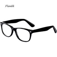 Acetate Glasses Frame Unisex Square Prescription Eyeglasses 2019  Men Women Myopia Optical Glasses Spectacle Frames 2024 - buy cheap
