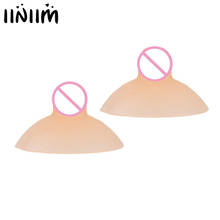 Self-Suction Reusable Tailorable Breast Silicone Invisible Nipples Stickers Simulated Breast Sissy Crossdresser SM Sex Product 2024 - buy cheap