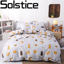 Solstice teenage bedding sets bed sheet duvet cover pillowcases bed comforter bedclothes Cartoon style twin size 3-4pcs/sets 2024 - buy cheap