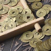 100Pcs Chinese Ancient Feng Shui Lucky Coin Good Fortune Antique Wealth Money Collection Gift 2024 - buy cheap