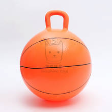 45CM Children Inflatable Basketballs Footballs Toys Sports Jumping Bouncy Bouncing Handle Balls for Kids Baby 2024 - buy cheap