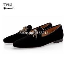 Qianruiti-zapatos de vestir con borlas para hombre, calzado Formal sin cordones, para negocios y exteriores, para primavera y otoño, 2019 2024 - compra barato