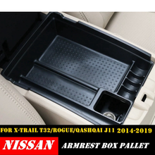 For Nissan Qashqai J11 X-Trail T32 Rogue 2014 - 2019 Plastic Armrest Box Secondary Storage Pallet Tray Container Box 3 Pieces 2024 - buy cheap