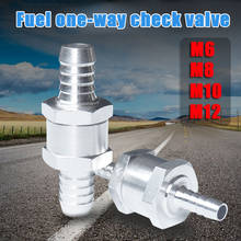 Non Return One Way Check Valve Threaded Aluminium Alloy Valve Fuel Petrol Diesel Marine Water 2024 - buy cheap