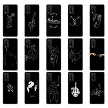 For Honor 10X Lite Case Silicon TPU Soft Back Phone Case Cover For Huawei Honor 10X Lite Bumper 10XLite Protective Fundas Etui 2024 - buy cheap