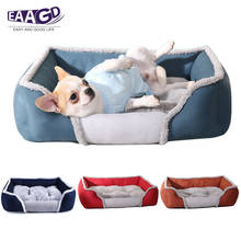 1Pcs Pet Sofa Dog Beds Waterproof Non-slip Bottom Soft Fleece Warm Cat Bed House S/M/L/XL 2024 - buy cheap