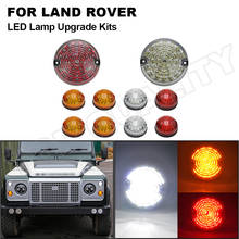 Fits For Land Rover Defender 1990-2016 Indicator Rear Stop Tail Lamp Fog Lamp Reverse Light Front Side Marker Light Complete Kit 2024 - buy cheap