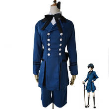 Black Butler Ciel Phantomhive Cosplay Costume Blue Uniform Outfit Carnival Halloween Party Costumes for Women/Men Anime Costumes 2024 - buy cheap
