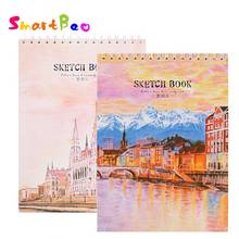 A4 Sketch Book with 48 Sheets 120g Thick Paper Drawing Notebook Children's Professional Drawing Book 2024 - buy cheap