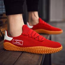 Large Size Summer Non-slip Men's Running Shoes Comfortable Breathable Male Sports Shoes for Men Sneakers Sport Red Walk GMB-0146 2024 - buy cheap