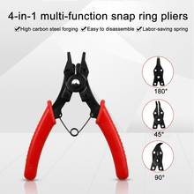 4 In 1 Multifunctional Retaining Clip Snap Ring Circlip Plier Jewelry Pliers Internal External Ring Remover Automotive Repair 2024 - buy cheap