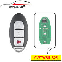 QWMEND CWTWBIU825 3 Buttons Remote Smart Car Key For Nissan Patrol Juke Cube Micra Armada 2010-2018 433Mhz 46 Chip 2024 - buy cheap