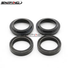 Motorcycle front fork oil seal is used For Hyosung GT650 GV650 GT125 GT650 XRX125 fork seal dust cover seal 2024 - buy cheap