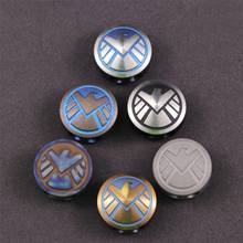 1pc S.H.I.E.L.D. Titanium Alloy Lanyards Pendant Paracord Pendant Lanyard Beads Charms Metal Spacer Bead for Folding Knife 2024 - buy cheap