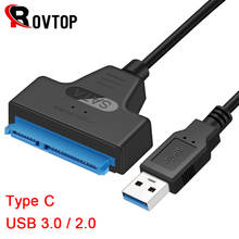 USB 3.0 SATA 3 Cable Sata to USB 3.0 Adapter Up to 6 Gbps Support 2.5 Inches External HDD SSD Hard Drive 22 Pin Sata III Cable 2024 - buy cheap